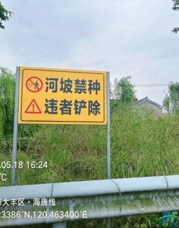 河坡明令禁种却乱象依旧 警示牌形同虚设监管流于形式